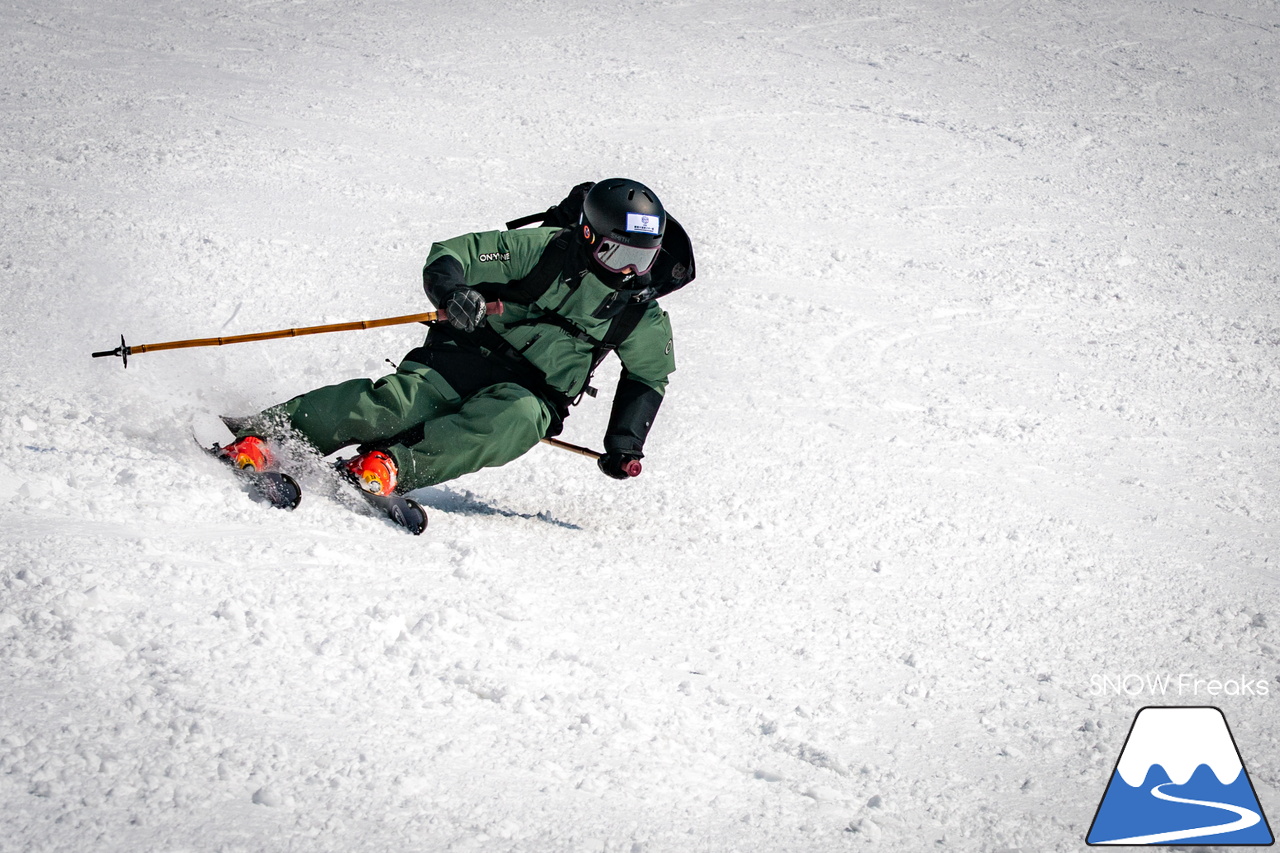キロロリゾート｜[okaphoto]ことフォトグラファー・岡崎宜紀さんの撮影に密着。被写体となるのは...全日本スキー技術選ファイナリスト『原田侑駿 - Yuma Harada』(^^)/